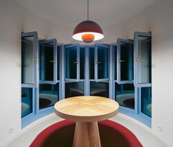 Blue Window House