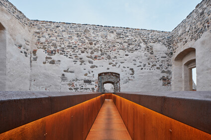 Rekonstrukce paláce hradu Helfštýna
