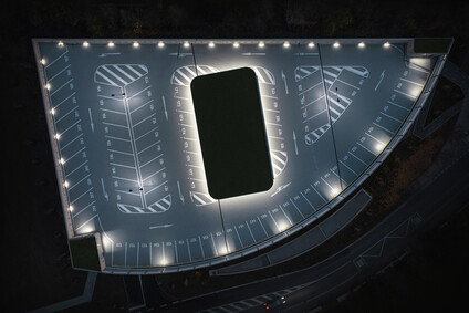 Parkovací dům v Dolních Břežanech