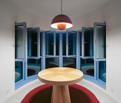 Blue Window House