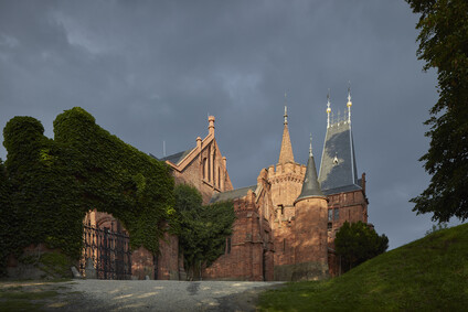 Červený zámek v Hradci nad Moravicí